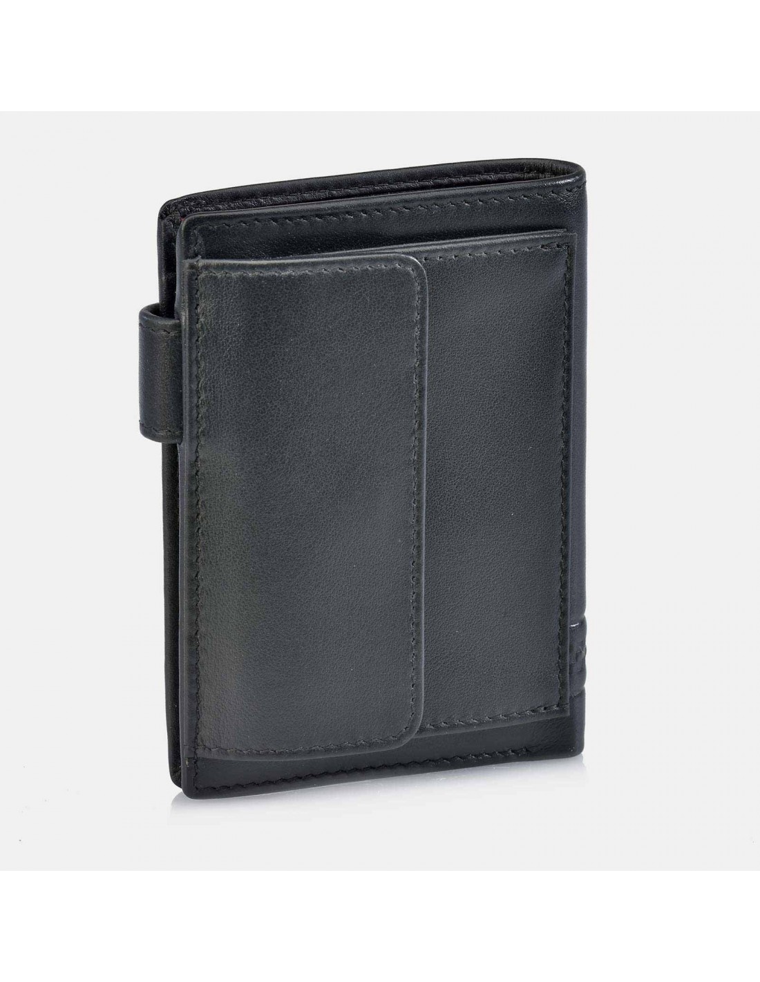 DAVILETTO Cartera grande para hombre de piel...