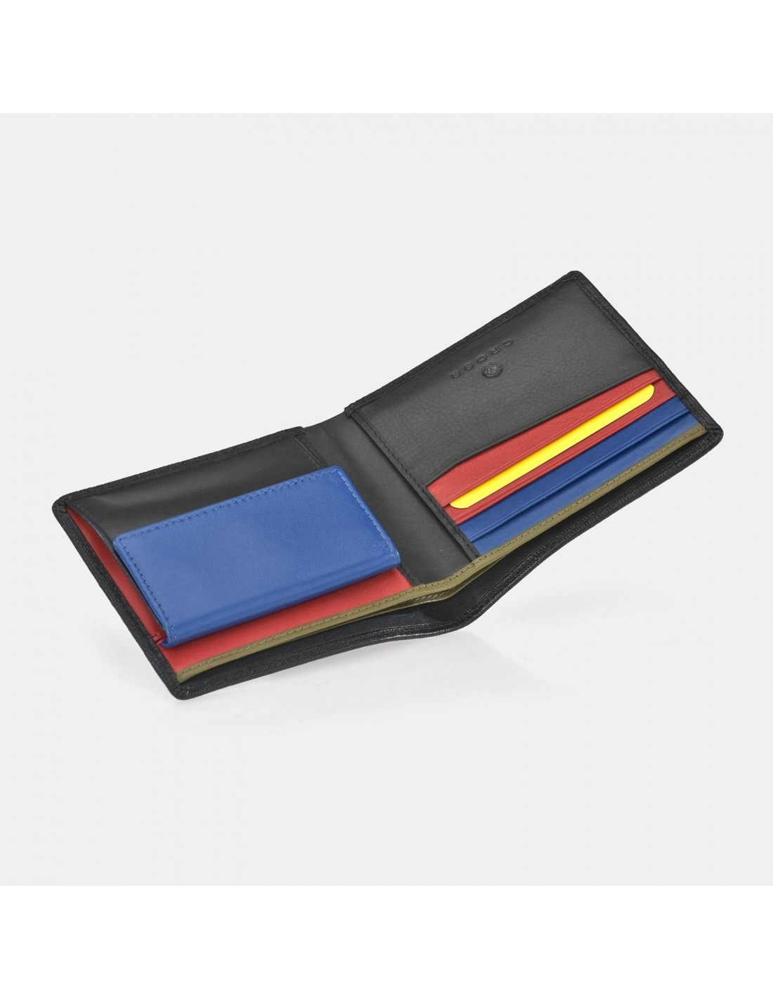 CROSS Cartera lujo piel tipo americano para...