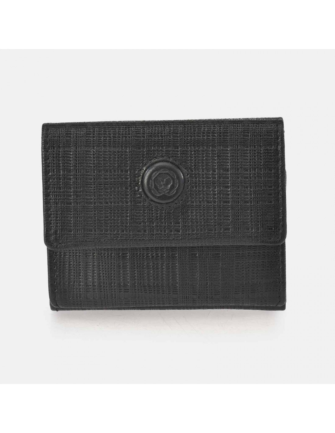 CROSS monedero de hombre piel grabada