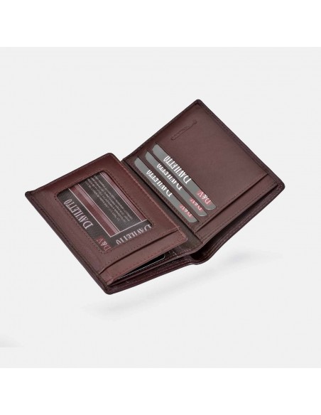 DAVILETTO cartera para hombre en piel suave