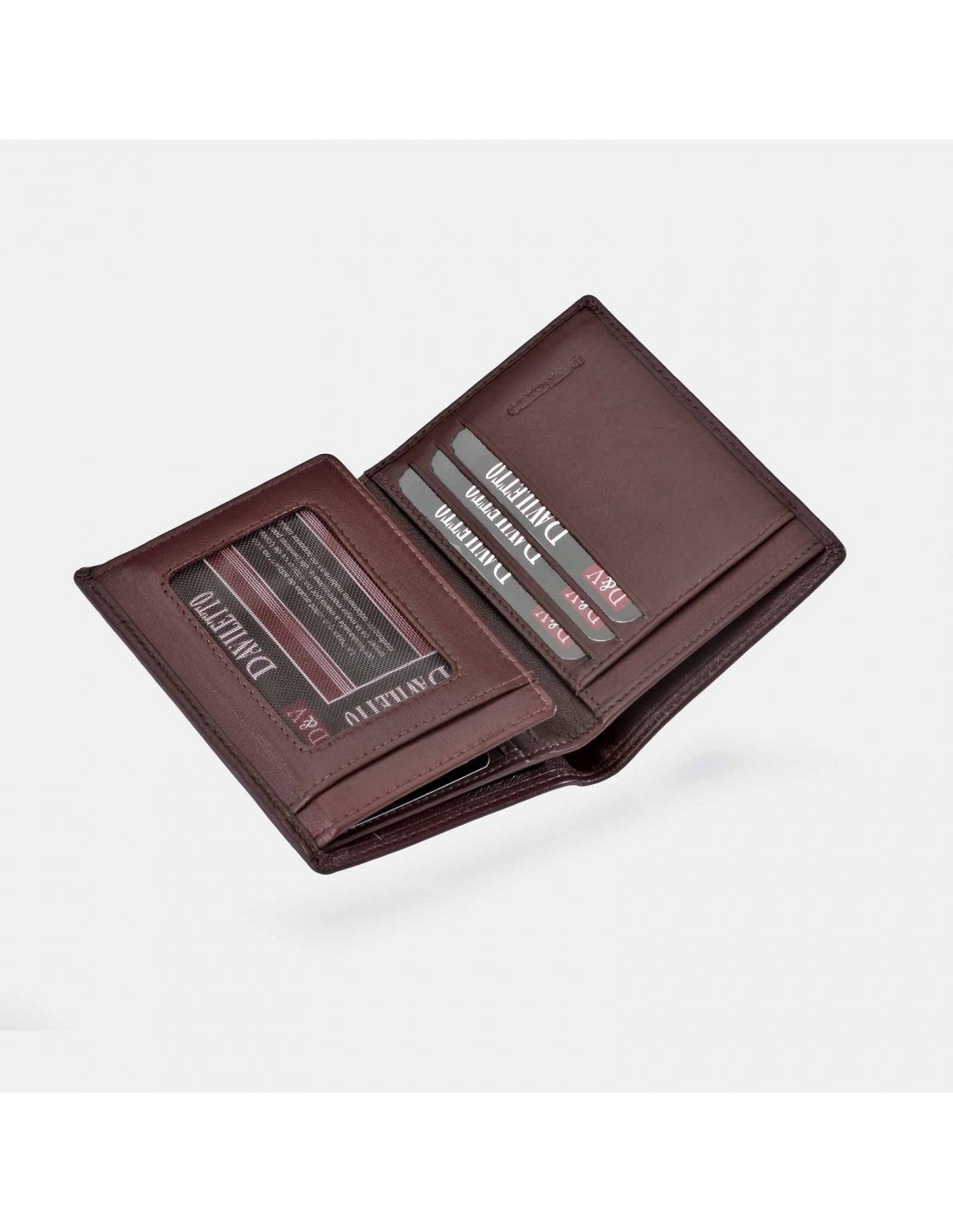 DAVILETTO cartera para hombre en piel suave