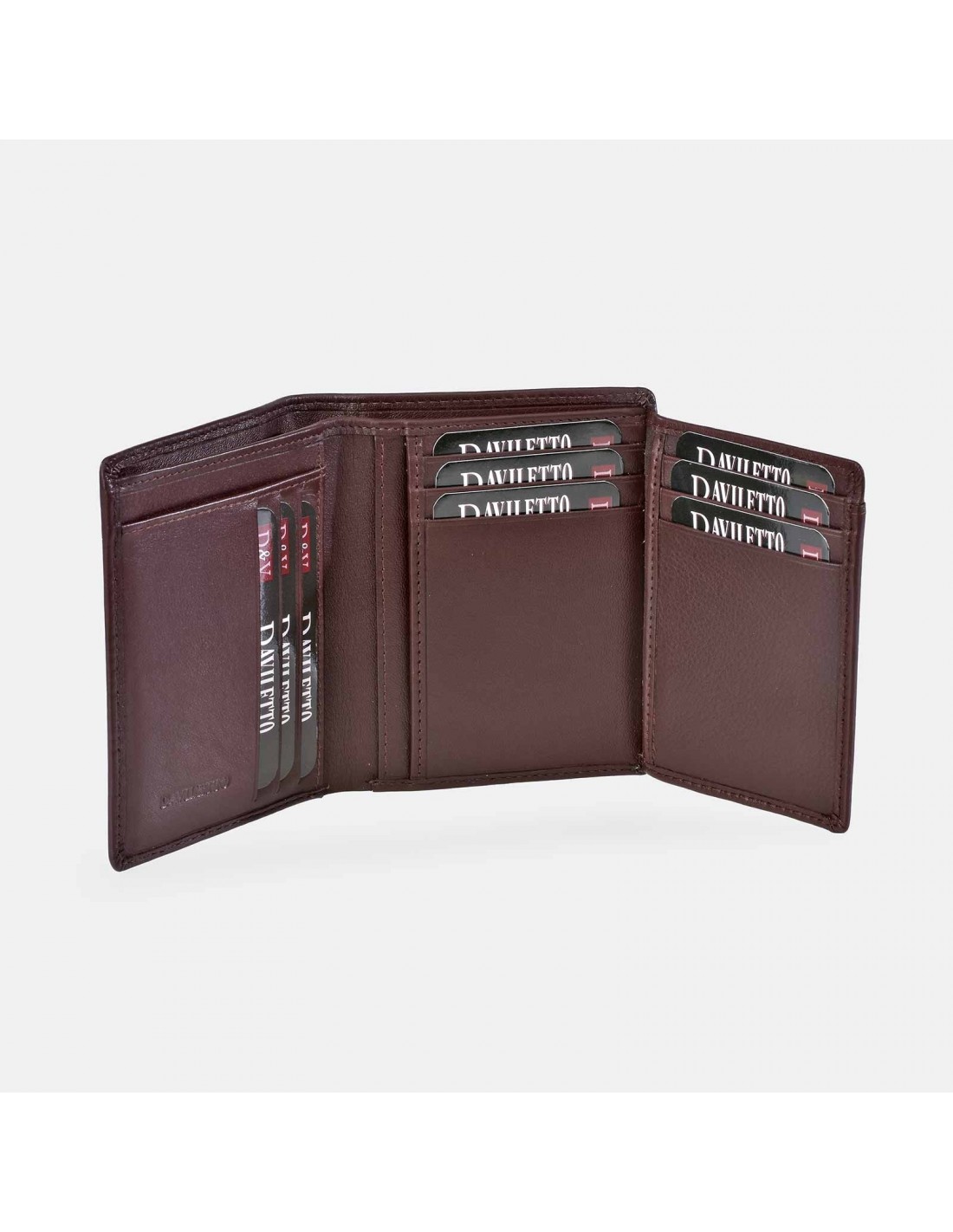 DAVILETTO cartera para hombre en piel suave