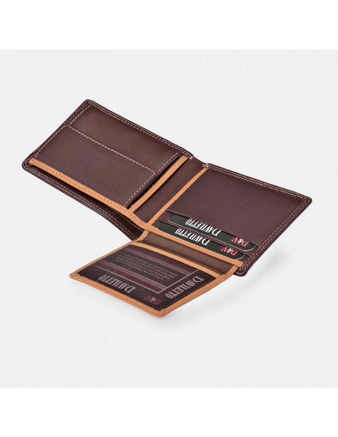 DAVILETTO cartera  para hombre en piel colores...