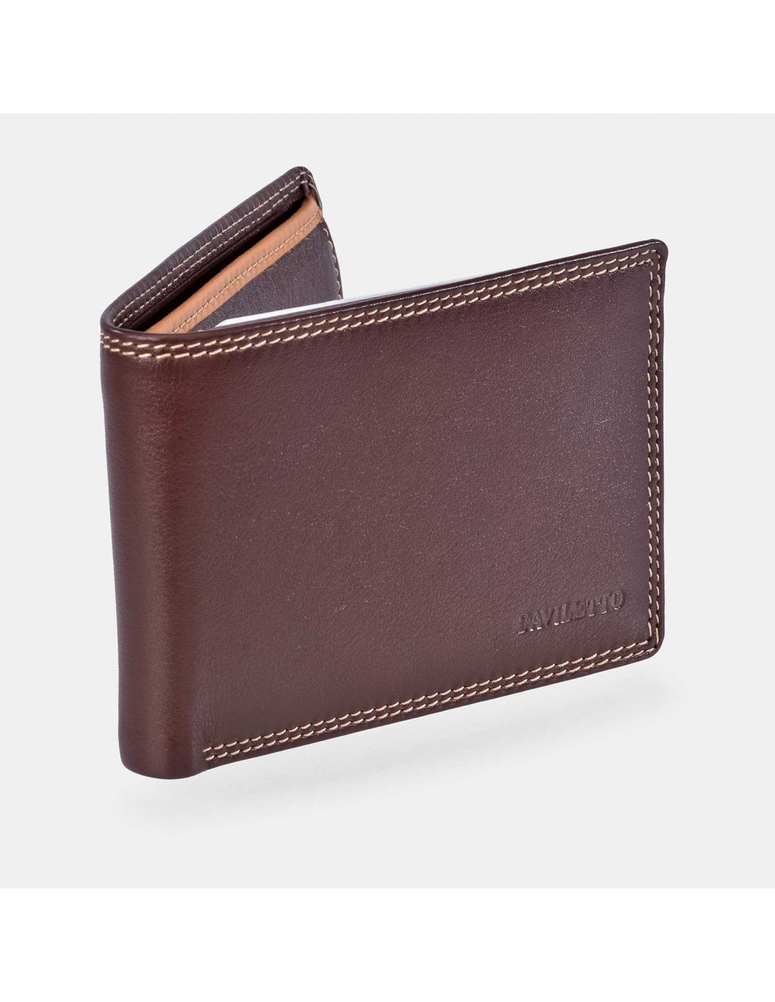 DAVILETTO cartera  para hombre en piel colores...