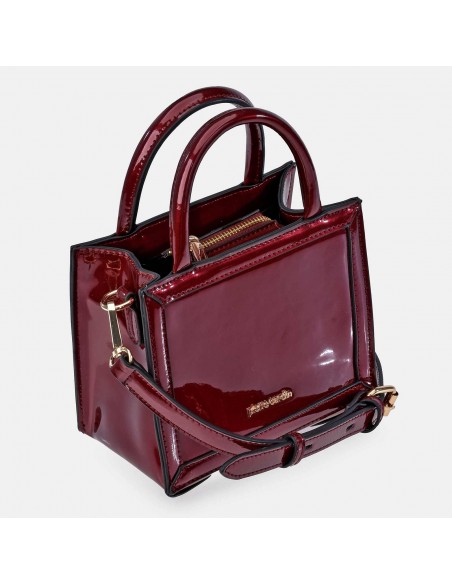 PIERRE CARDIN Bolso de mano en Charol para mujer