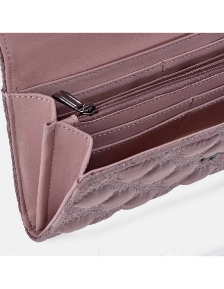 PIERRE CARDIN monedero billetero con solapa para mujer acolchado