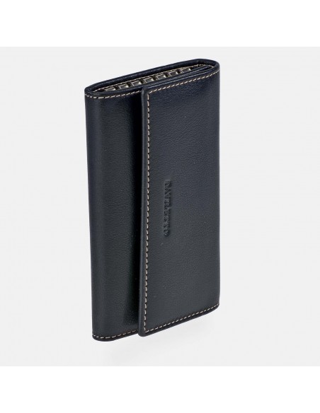 DAVILETTO Llavero para hombre en piel con 6 ganchos