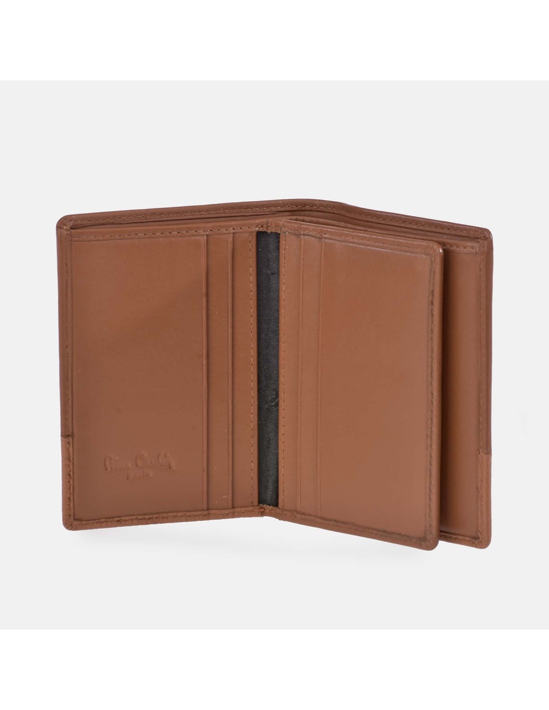 PIERRE CARDIN Cartera en piel combinada para...