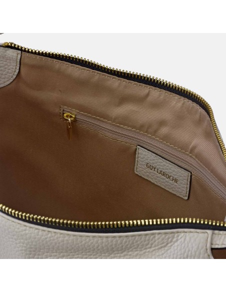 GUY LAROCHE Bolso de hombro estilo Hobo en piel Floather para mujer