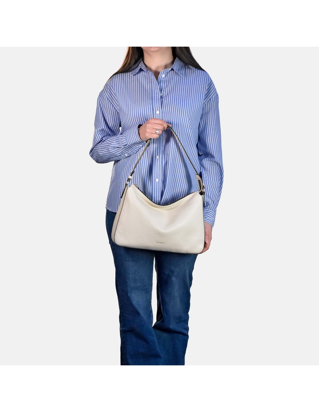 GUY LAROCHE Bolso de hombro estilo Hobo en piel...