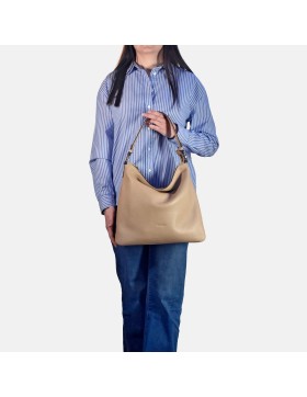 GUY LAROCHE Bolso de hombro estilo Hobo para mujer en piel floather 2