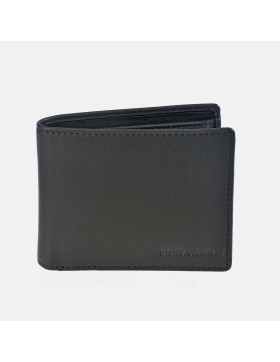 PIERRE CARDIN Americano piel para hombre con monedero con...