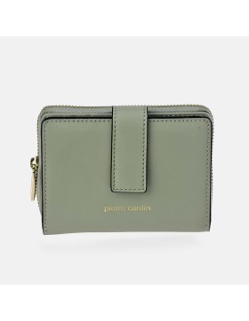 PIERRE CARDIN Monedero con billetera para mujer en piel -...