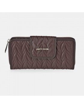 PIERRE CARDIN Monedero Billetero Grande Cremallera Mujer... 2